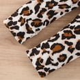 thumbnail image 6 of OFIMAN Baby Girl Summer Clothes Newborn Short Sleeve Outfits Infant Leopard Clothing Set 0-24 Months, 6 of 7