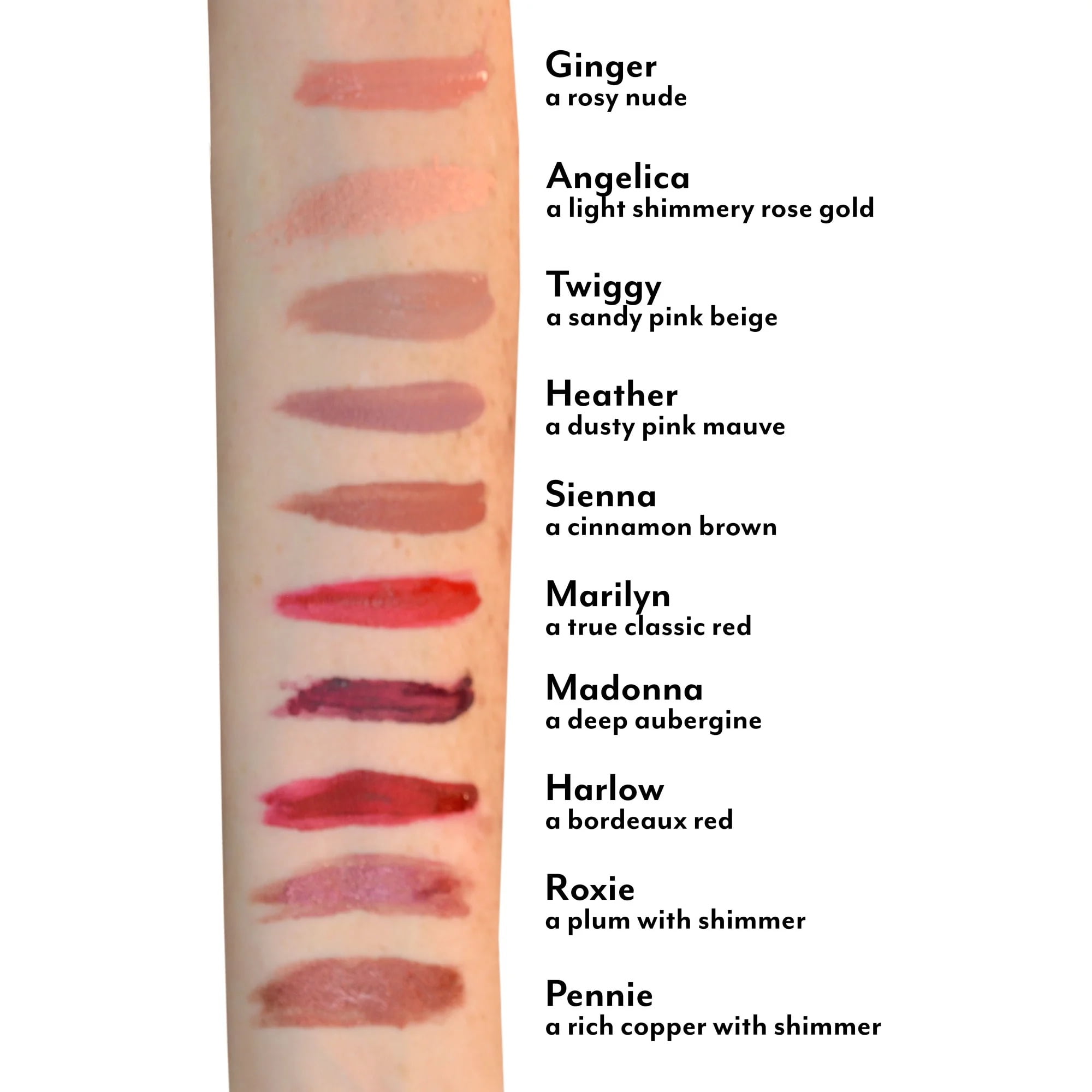 Stay Put Matte Lip Cream - Kiss Proof, Transfer Proof, Long Lasting Lipstick by Mommy Makeup (Audrey)