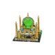 thumbnail image 1 of Figuras decorativas coleccionables de modelo de mezquita, decoración de mesa para interiores de automóviles, artesanía Verde, 1 of 9