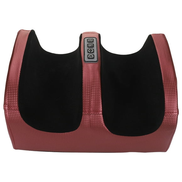 Electric Heated Foot Massager Feet Pain Relief Foot Massager Foot 3 Level Deep Kneading Rolling Massage Machine Gift US Plug
