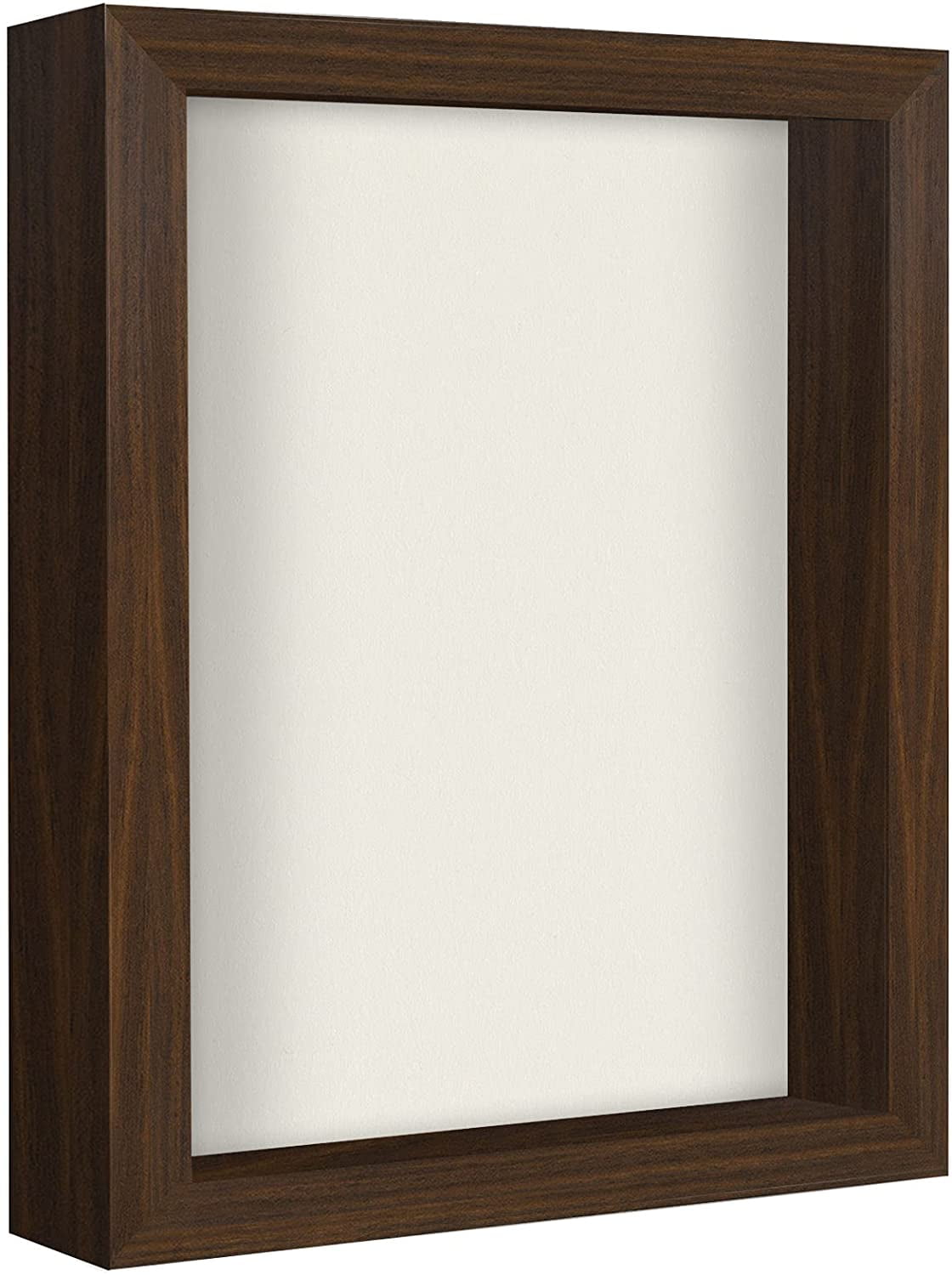 Americanflat 8.5x11 Shadow Box Frame, Walnut