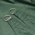 thumbnail image 3 of Vela de sombra rectangular, 2x3m, impermeable, anti UV, impermeable y transpirable, verde oscuro, 3 of 5