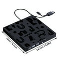 thumbnail image 4 of Plugs and Play External DVDs Drive USB Type C Interfaces Hubs for Cds VCD DVDs Burning and File Transfer Reading, 4 of 6