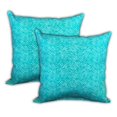 thumbnail image 5 of Joita Oreillers d'Intérieur/extérieur Bleu Hawaii - Tissu Polyester (Lot de 3), 5 of 5