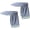 Grey, variant on Vjnyvs 2pc Hard Hat Sun Shade Neck Shield Safety Helmet Sun Accessory for Construction Outdoor Labor