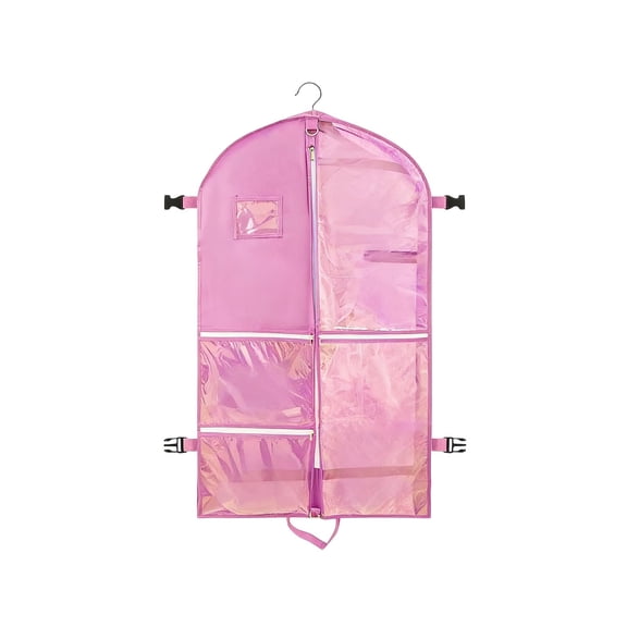 Garment Bags for Travel,Fabric Garment Bag with Pockets,Non-Woven Clothes Costumes Covers And Mens Suit Pocket, 40x24 Inch Dress Carry Storage, Large Garments Coat Protector