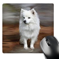 3dRose, American Eskimo Toy Dog, MousePad
