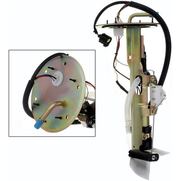 Fuel Pump, Assembly fit for Ford Explorer Mercury Mountaineer 1999 2000 2001 V8-5.0L V6-4.0L Module w/sending unit OEM E2296S FP2296S