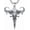 Bull, variant on Sword Necklace 925 Sterling Silver Jewelry for Anniversary Birthday Christmas Gifts Men Women