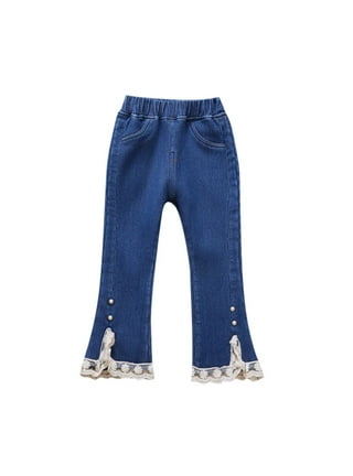 Hole Pocket Zipper Button 314 Tight Jeans Years Fashion Long Children's Old  Girls Pants Girls Size 10 Clothes
