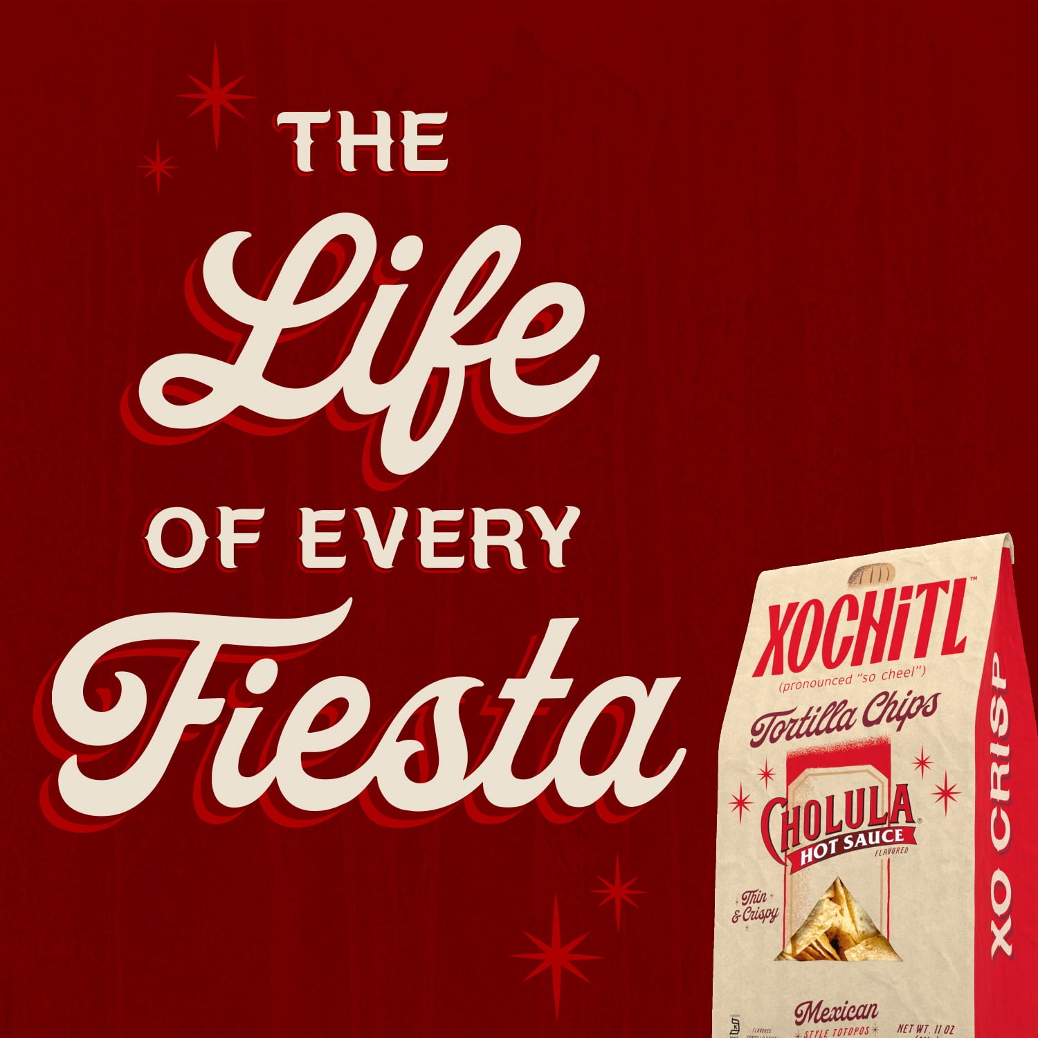 Xochitl - Cholula Corn Chips, 11 oz Paper Bag - Walmart.com