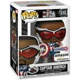 thumbnail image 1 of Pop Marvel The Falcon and the Winter Soldier 3.75 Inch Action Figure Exclusive - Captain America (Falcon) #818, 1 of 1