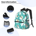 thumbnail image 5 of Lsque Cartoon Llamas Classic Casual Backpack - Large Capacity Water-Resistant Backpack for School, Work, Travel, and Outdoor Activities, 5 of 8