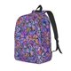 thumbnail image 1 of Balery Watercolor Butterflies Mochila Clásica Impresa Básica para Viaje, Mochila Escolar Resistente al Agua, Mochila de Lona con Correas Ajustables-Small, 1 of 5