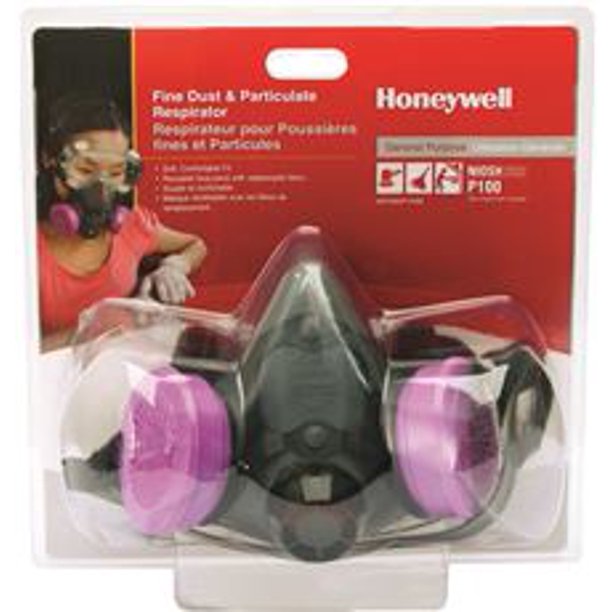Half Mask Respirator With P100, Medium