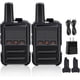 thumbnail image 1 of Talkie Radios de Comunicación Largo Alcance, 16 Canales, Batería de Litio, 2 Radios Mini Portátiles con Carga USB Recargable, Intercomunicadores Remotos para Constructores, Guardias, etc., 1 of 16