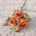 thumbnail image 3 of Zhaomeidaxi 1Pc Artificial Flowers Bouquet Mini Rose for Home Floral Arrangement, Outdoor Garden Baby Shower Centerpieces, 3 of 4