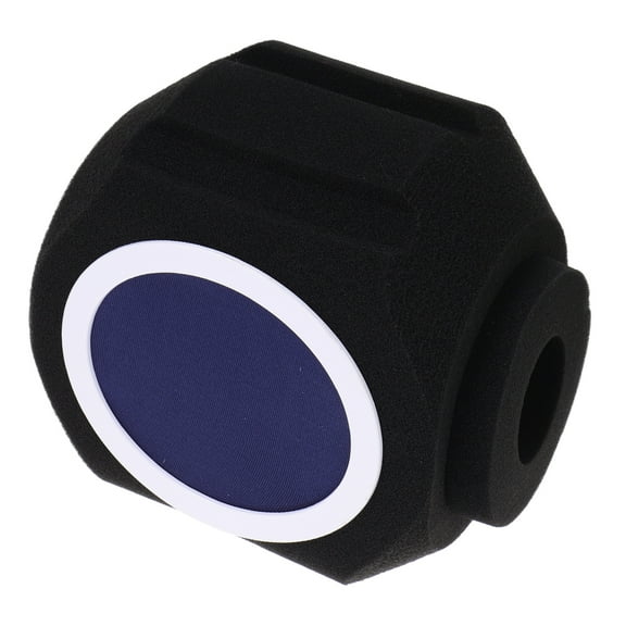 Microphone Soundproof Cover Filter Sponge Microphones Black