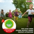 thumbnail image 5 of 15W Mini Megaphone Bullhorn Speaker with Siren, 400-Yard Range, Adjustable Volume & Weather-Resistant Design – Portable PA System for Sports, Events, Coaching, 5 of 9