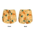 thumbnail image 6 of Goofa Love Carrot Printed Women 2 in 1 Running Shorts,Quick Dry Athletic Workout Shorts,High Waisted Athletic Shorts with Liner Pockets-Large, 6 of 9