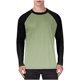 thumbnail image 4 of Ceisia Men's Raglan-Sleeve Color-Blocked Gradient Long-Sleeve T-Shirt | Slim Spring/Summer Casual Top Gift, 4 of 5