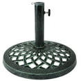 thumbnail image 3 of Cast Iron Umbrella Base, 17.7" Diameter by Trademark Innovations, Black, 3 of 3