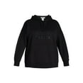 thumbnail image 5 of Reebok Women's and Women's Plus Large Logo Hoodie with Pocket, Sizes XS-4X, 5 of 7