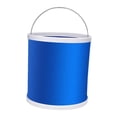 thumbnail image 3 of Cubo de agua plegable de tela Oxford, práctico recipiente de agua para exteriores, cubo de pesca portátil para cocina, senderismo, casa, navegación 9 litros, 3 of 8