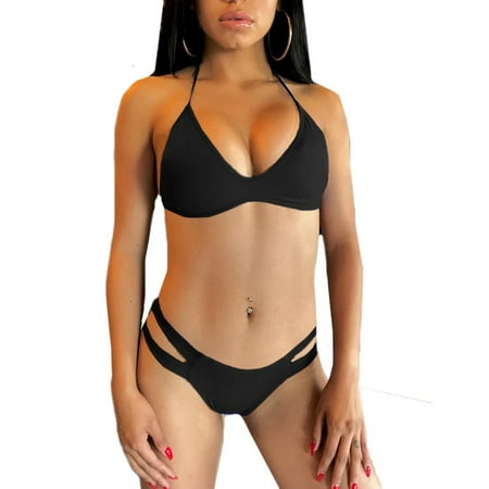 

Women s Lingerie Push Up Fashion Underwear Backless Bandage Matching Bra and Panty Sets for Women Black L