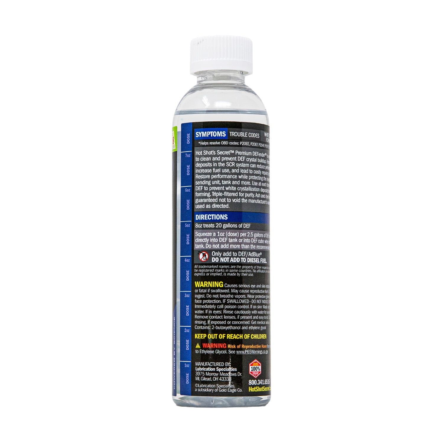 (2 pack) Hot Shot's Secret DEFender Crystal Eliminator and Booster for Diesel Engines