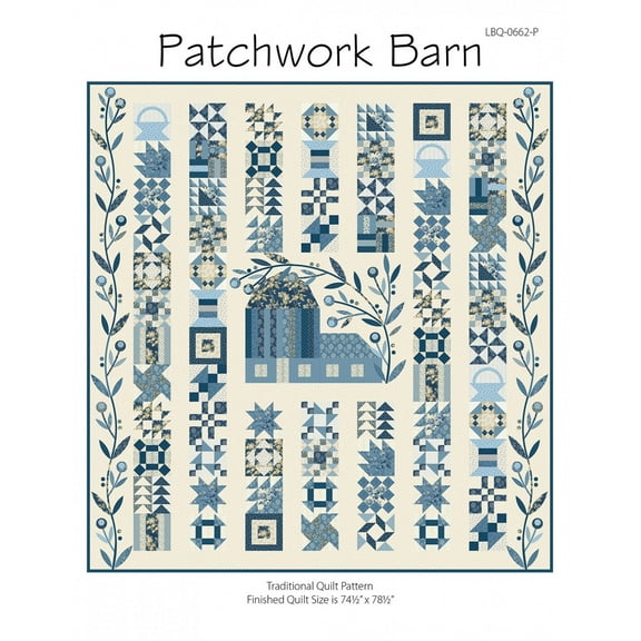 Patchwork Barn Quilt Pattern by Edyta Sitar