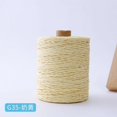 thumbnail image 1 of Raffia Yarn Knitting Crochet Paper Straw Rope Thread For Weaving Summer Handmade Hat Basket Handcrafts Tricots DIY Material Rug, 1 of 7