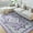 Purple -002, variant on Ultrug Vintage Floral Print Rugs Soft Boho Carpet Retro Distressed Area Rug for Living Room Bedroom Home Decor,8'x10',Brown