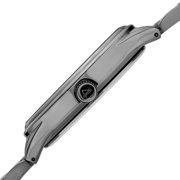 Men's Quartz Multi-function Alloy Black Bracelet Watch