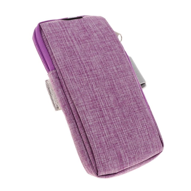 Deporte del neopreno que corre el bolso de la cremallera del tenedor de la caja de la banda del del montar a caballo para el teléfono celular Rosa roja l Macarena Estuche para el brazo del teléfono
