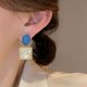 thumbnail image 4 of Pendientes bohemios con pasador para mujer, joyería de boda, pendientes llamativos bohemios, pendientes colgantes a la moda para mujer, regalo de joyería para mujer, 4 of 5