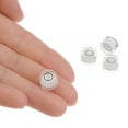 thumbnail image 4 of Unique Bargains 4 Packs Round Bubble Level 10x6mm Mini Circular Bullseye Spirit Levels for Leveling Camera Tripod Telescope, White, 4 of 6
