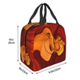 thumbnail image 2 of The Lion King Lunch Bag Insulated, Lunch Box Bag, Reusable Lunch Tote Bag, Lunch Box Container Bag Insulated for Women, Men, Work, Office, Travel, 2 of 7