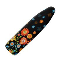 HELLHERO Easy Installation 15x54 Ironing Board Cover, Bohemian Vintage Floral Elastic Edge for Smooth Iron, Easy Installation Home Decor Protective Cover