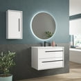 thumbnail image 4 of Ws Bath Collections Lotus C60w Lotus 24" Free Standing Single Basin Vanity Set - Mist, 4 of 5