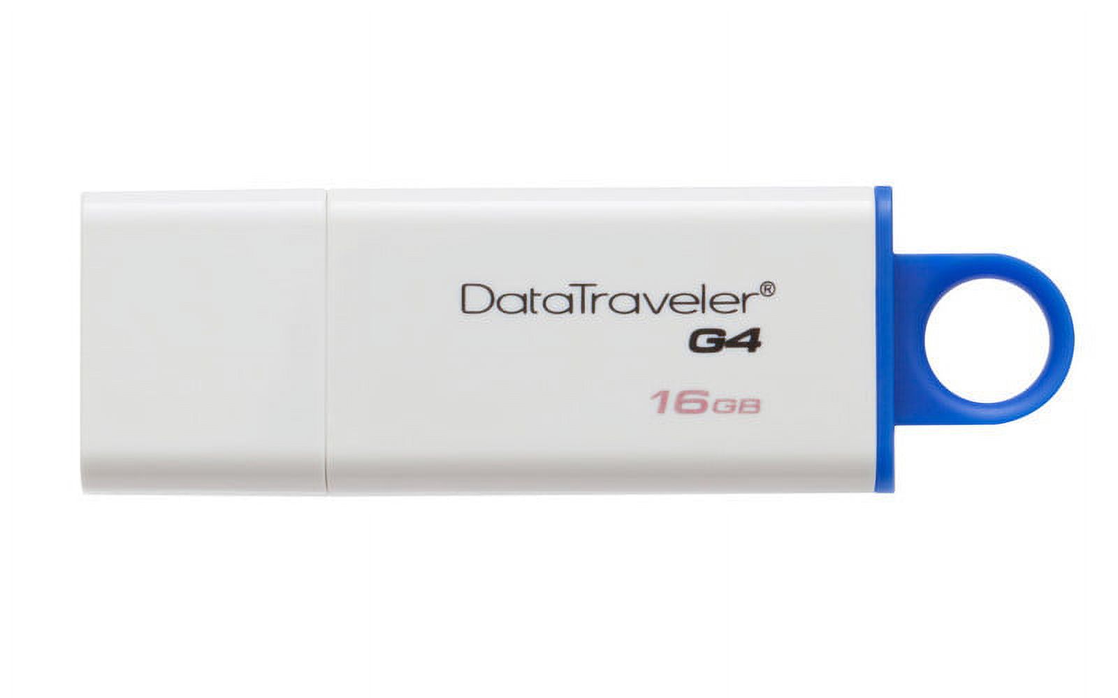Kingston DataTraveler G4 16GB USB 3.0 Flash Drive Blue - image 4 of 5