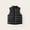 Black, variant on Kids Puffer Vest Boys Girls Sleeveless Lightweight Puffy Down Jacket Winter Warm Zip Up Quilted Vest Waistcoat Hooded Gilet Outdoor Activewear Cold Proof Windproof Vest