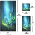 thumbnail image 3 of Coolnut 3 Piece Bath Towels Set, Super Soft Absorbent Fairy Land Night Towels for Bathroom Gym Spa Hotel Decor Wash cloth, 3 of 7