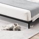 thumbnail image 5 of Gaomon 6-pulgada heavy-duty low tamaño completo marco de cama: sturdy steel slat, no box spring required, fácil montaje, noise-free, 5 of 7