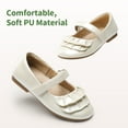 thumbnail image 2 of DREAM PAIRS Toddler Little Girls Mary Jane Ballet Flats Dress Shoes, 2 of 5