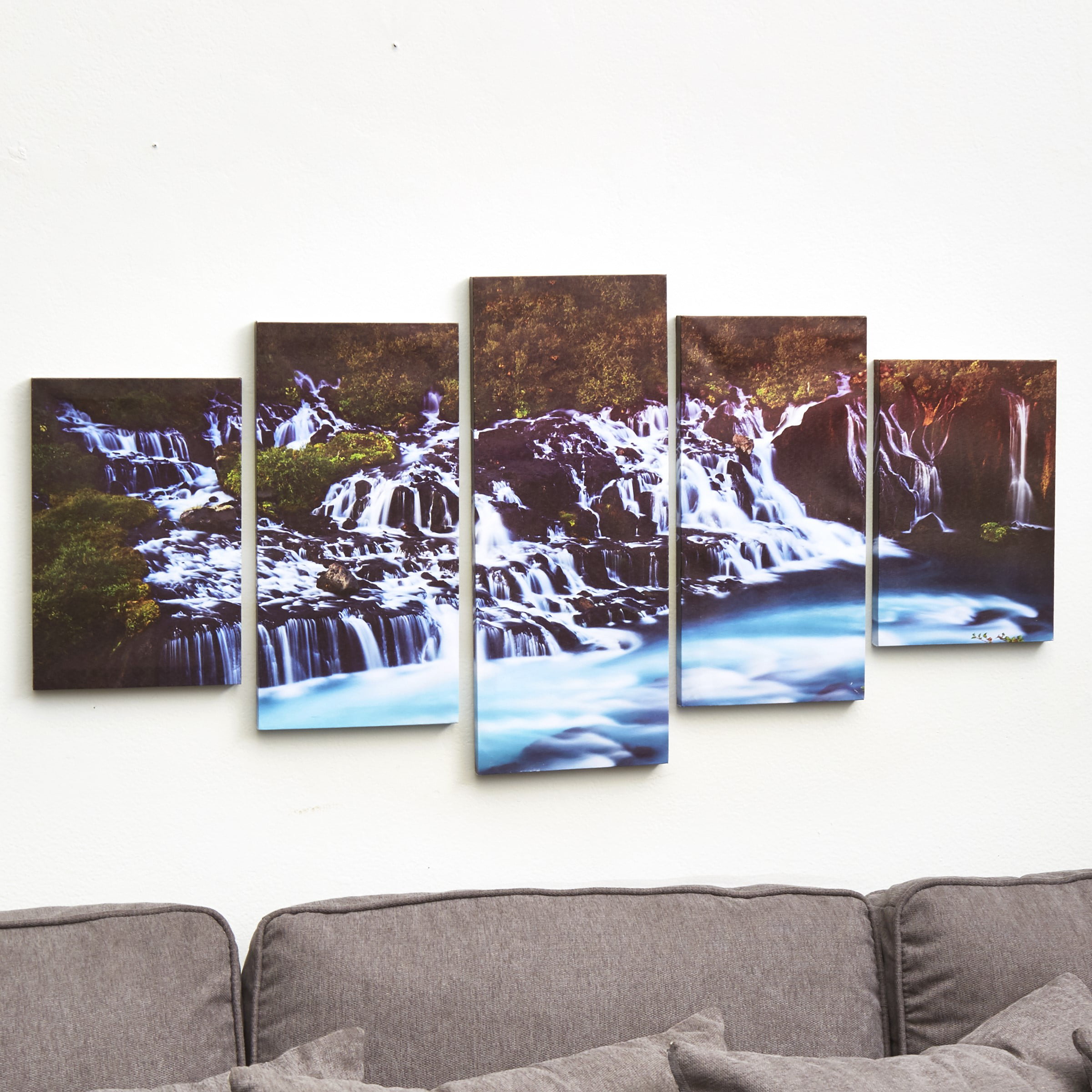 US Stock 5 Pcs Modern Canvas Oil Painting Wall Art Home Picture Print Decor 