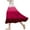 Hot Pink2, variant on yillto Women's Plus Size Skirts Elastic High Waist Flowy Summer Causal Ladies A Lined Long Skirt