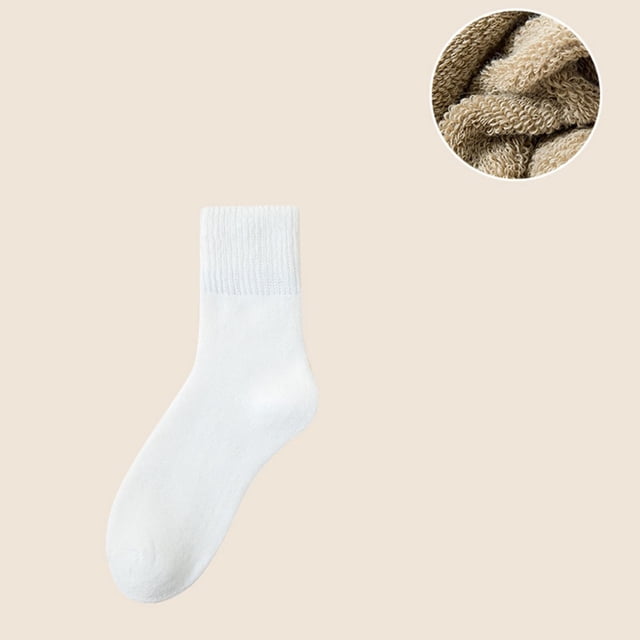 Chaussettes Mi-Longues pour Femmes Femmes Randonnée Chaudes Hiver Épaisses Chaudes Confortables Bottes Bas Bas de compression Multicolores