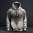 thumbnail image 3 of Sudaderas con estampado 3D de araña para hombre, Sudadera con capucha de gran tamaño, ropa de calle Harajuku de tendencia Hip Hop, Cosplay de ocio, moda de otoño, 3 of 5