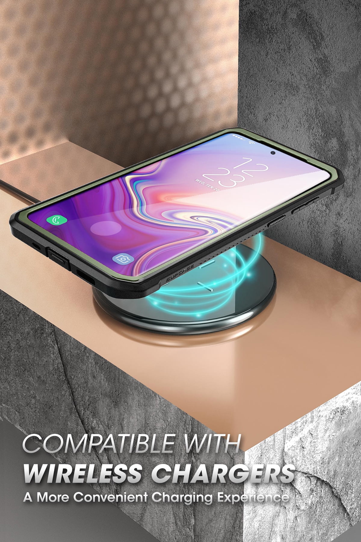 SUPCASE Unicorn Beetle Pro Series Designed for Samsung Galaxy S20 FE 5G Case (2020), Full-Body Dual Layer Rugged Holster & Kickstand Case with Built-in Screen Protector (Guldan)